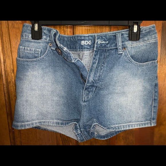 High waisted jean shorts - Picture 1 of 3